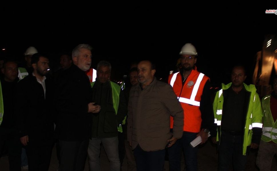 Başkan Görgel'den akşam mesaisi