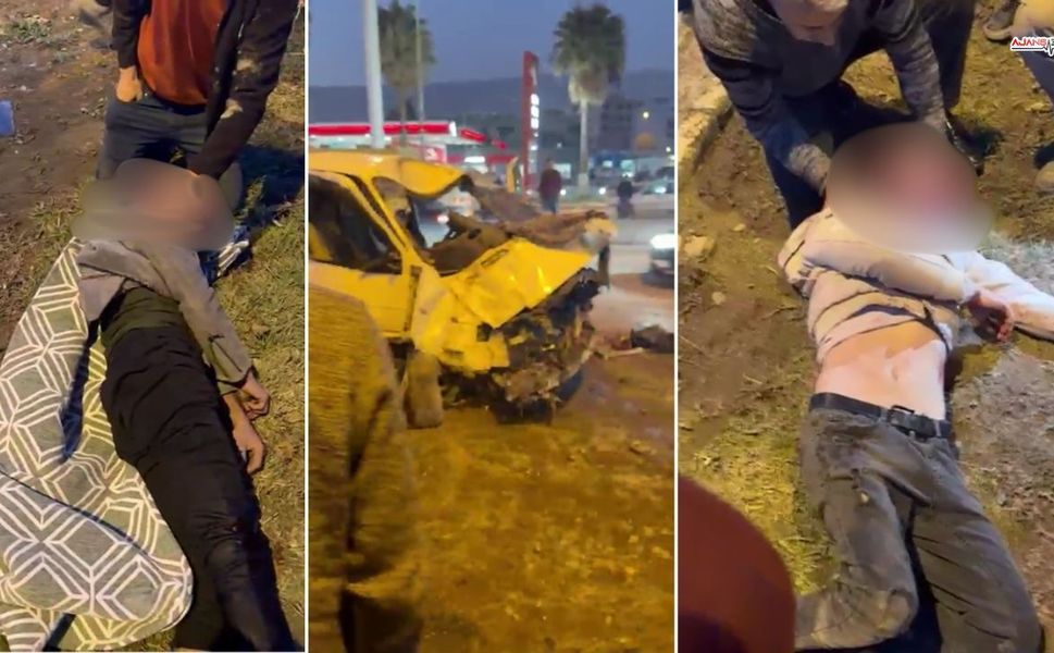 Kahramanmaraş'ta feci trafik kazası 1 ölü 1 yaralı