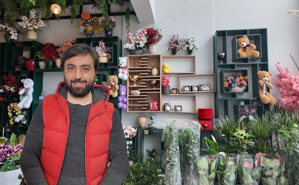 Sevgililer Gününde, Kahramanmaraş'ta Çiçek Satışları Geriledi