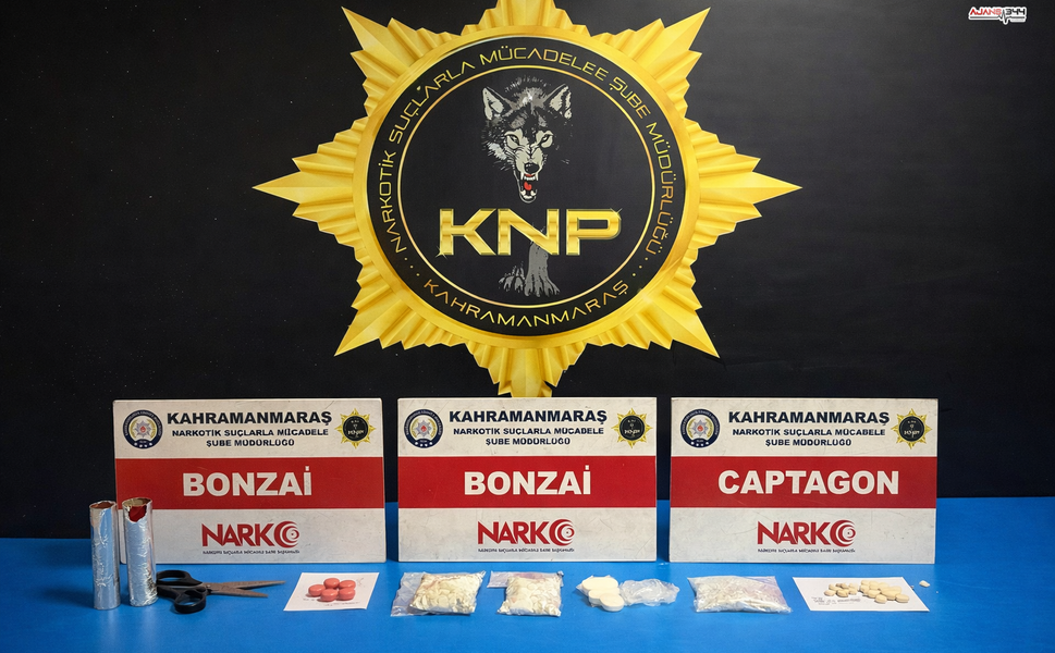 Kahramanmaraş’ta Sentetik Maddelere Yönelik Operasyon: 3 Tutuklama