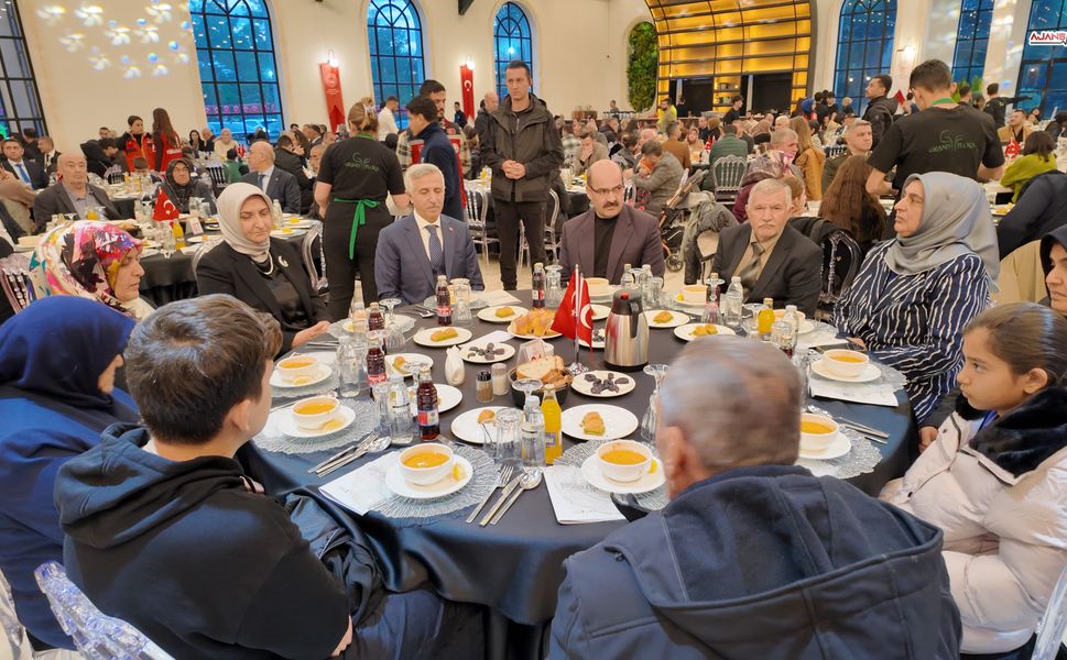 Kahramanmaraş'ta Şehit Aileleri ve Gaziler İftar Sofrasında Buluştu