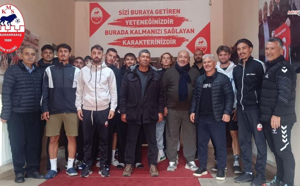 Doğan Halisdemir Kahramanmaraşspor'u Ziyaret Etti