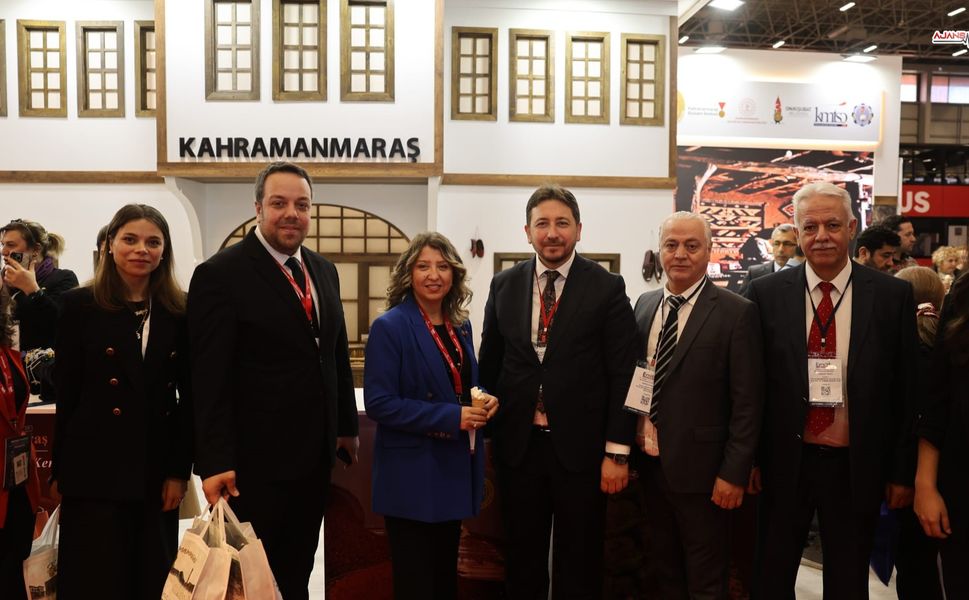 Kahramanmaraş, turizm fuarında ilgi odağı oldu
