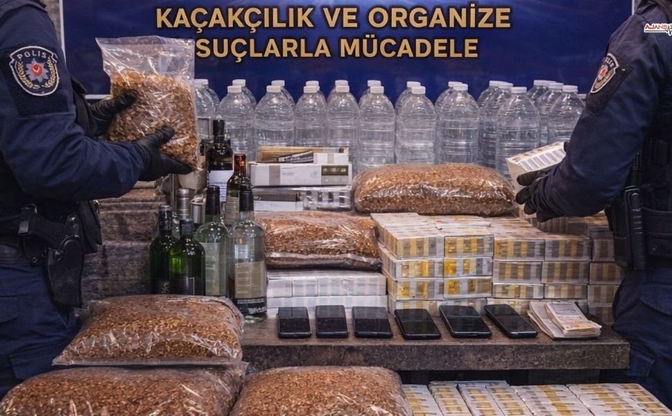 Emniyetten Kaçakçılığa Kararlı Darbe