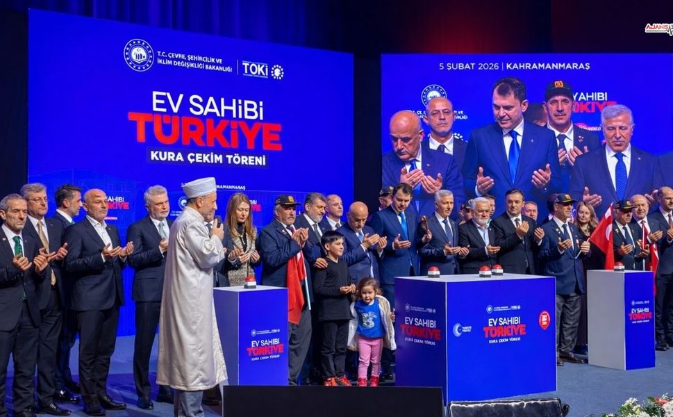 “Ev Sahibi Türkiye” Kura Çekim Töreni Depremin Merkezinde Gerçekleştirildi