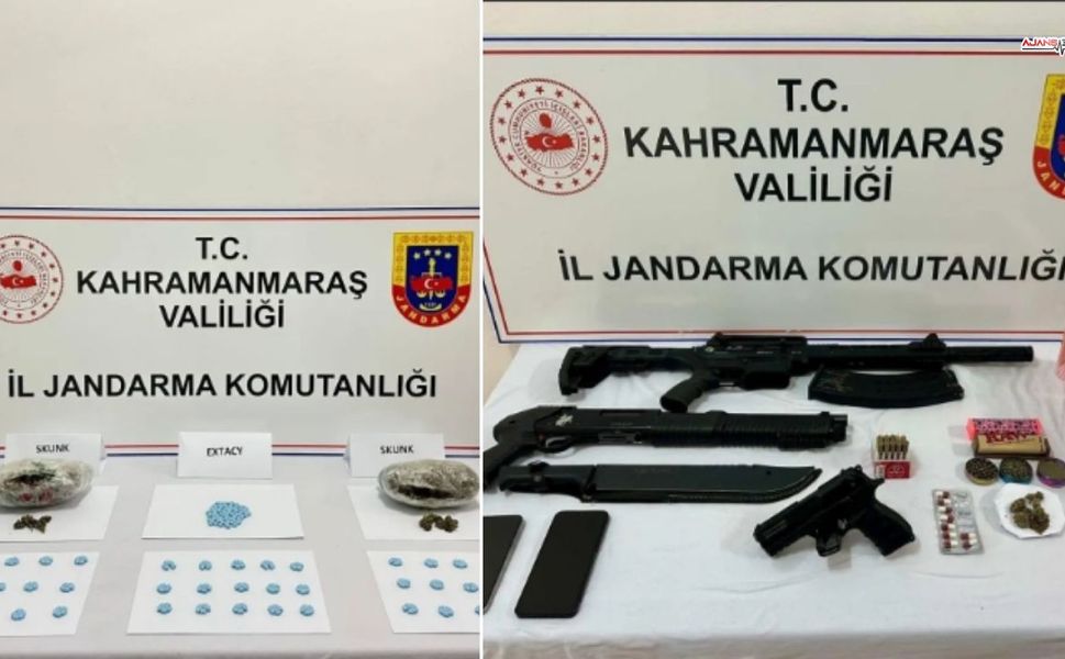 Kahramanmaraş’ta Örgütlü Yasaklı Madde Operasyonu: 3 Tutuklama