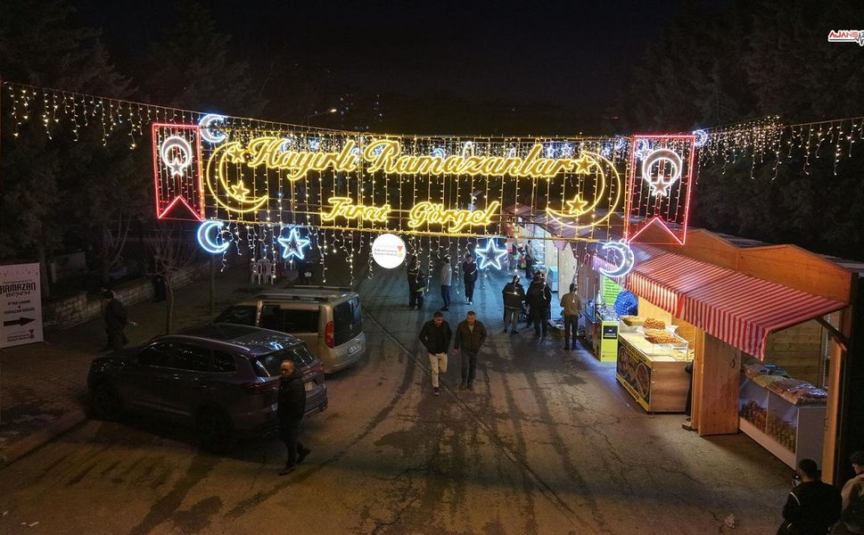 Kahramanmaraş’ta Ramazan Sokağı’nda renkli akşam