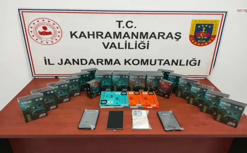 Jandarma Kahramanmaraş’ta Kaçakçılık Ve Yasaklı Maddeye Dur Dedi: 62 Gözaltı