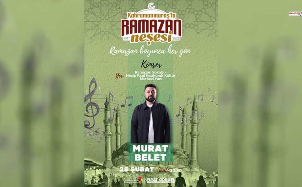 Murat Belet, Ramazan Sokağı’nda sahne alacak