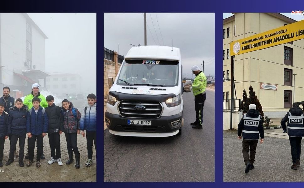 Okul Çevreleri ve Servislere Yönelik Geniş Çaplı Denetim Yapıldı