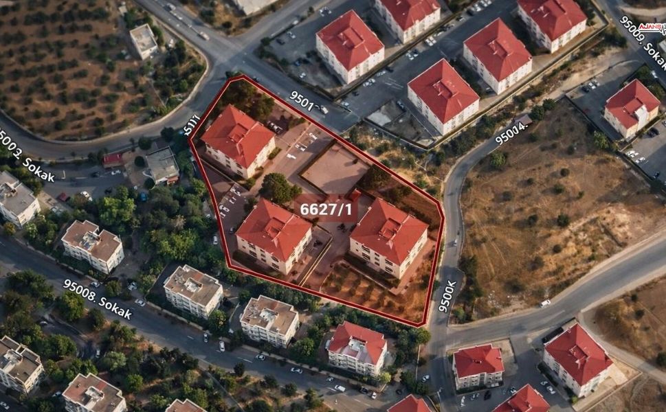 Onikişubat’ta 1/2 Hisseli Daire İcrada