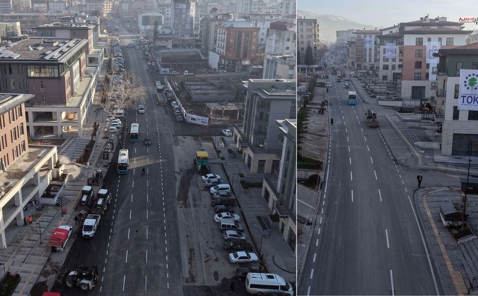 Şehrin Yolları Tek Tek Yenileniyor