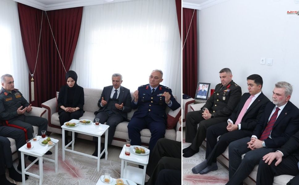 Vali Ünlüer’den Şehit Emre Altıok’un Ailesine Taziye