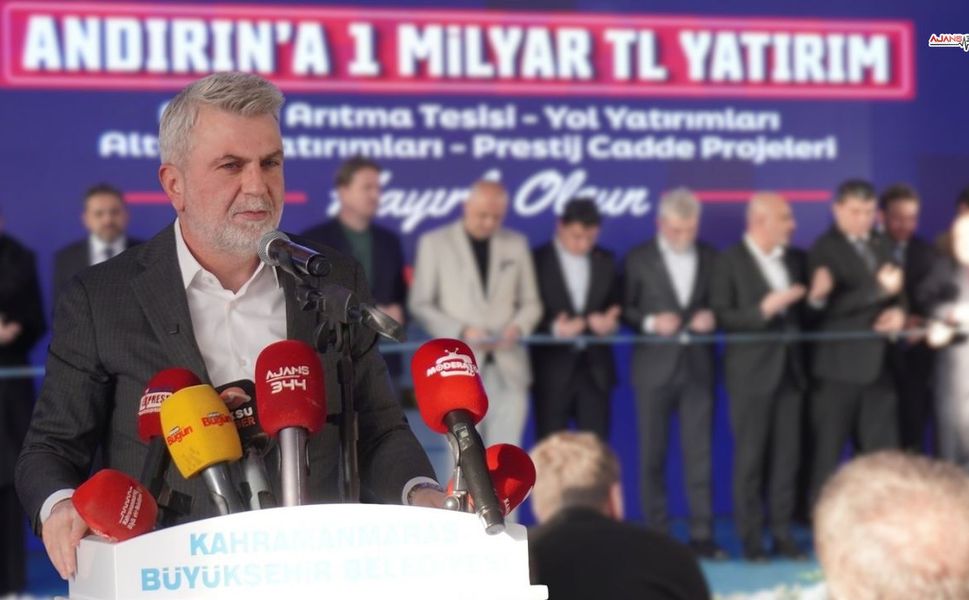Büyükşehir’den Andırın’a 1 Milyar TL’yi Aşan Yatırım