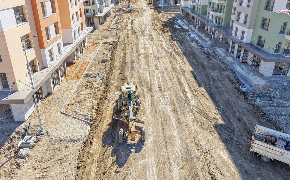 Elbistan’da 6 kilometrelik Hacı Esat Efendi Caddesi yenileniyor