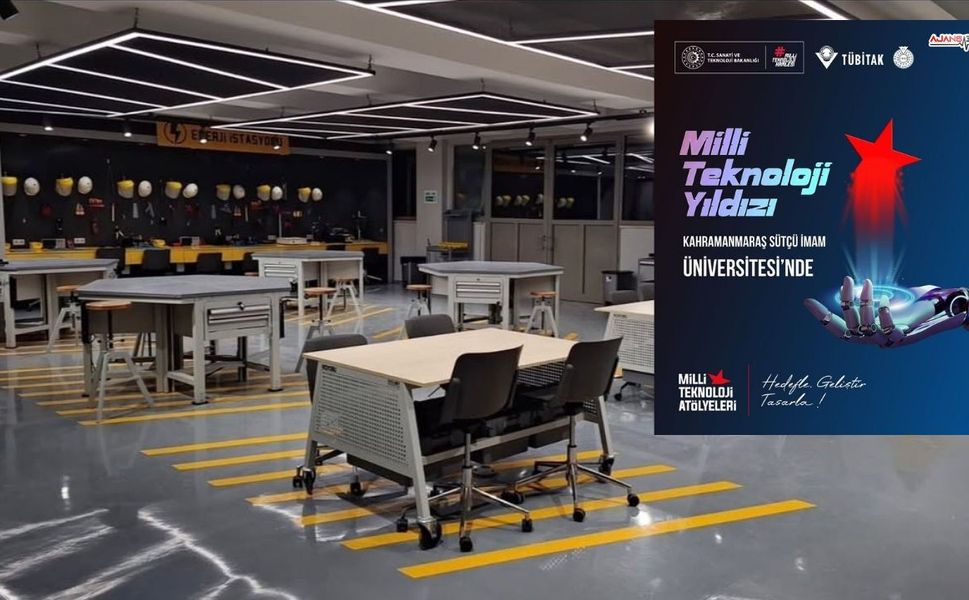 KSÜ’de Milli Teknoloji Atölyesi Hizmete Açıldı