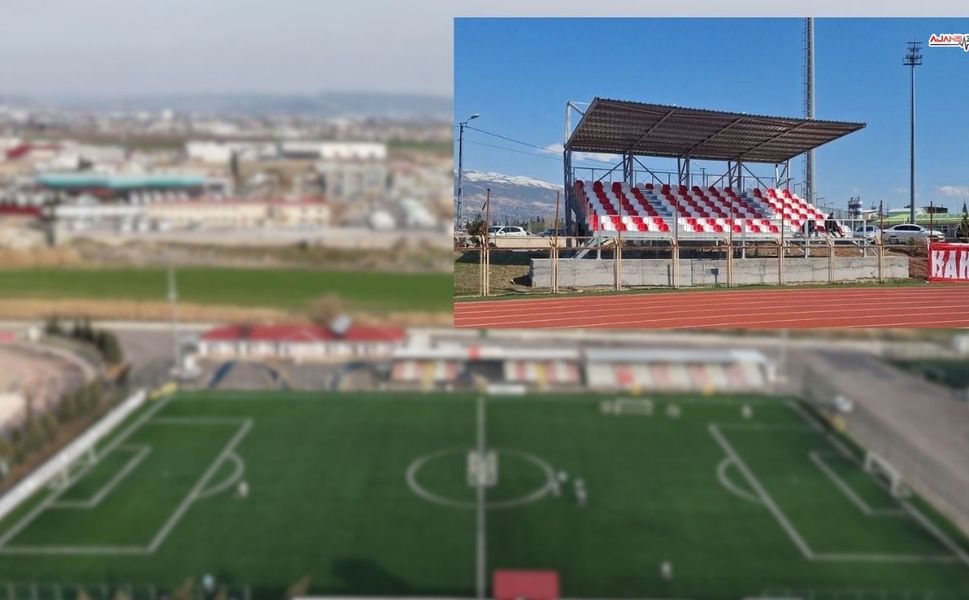 Merkez 1 Stadyumu Deplasman Tribünü Maça Hazır