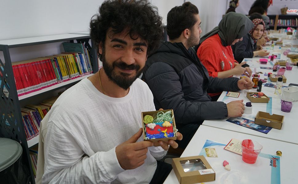 Kahramanmaraş’ta gençler Pusula Maraş atölyesinde hem öğrendi hem üretti
